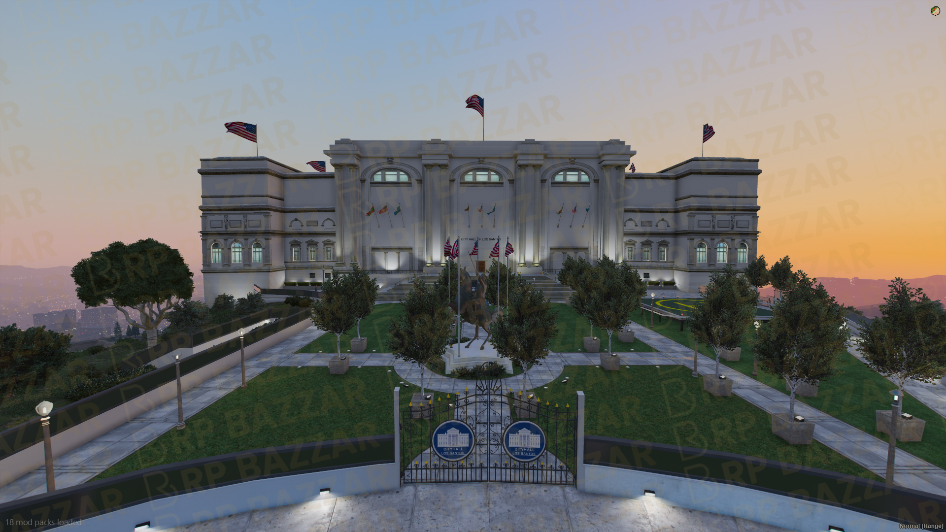 013.Cityhall FiveM MLO — rpbazzar