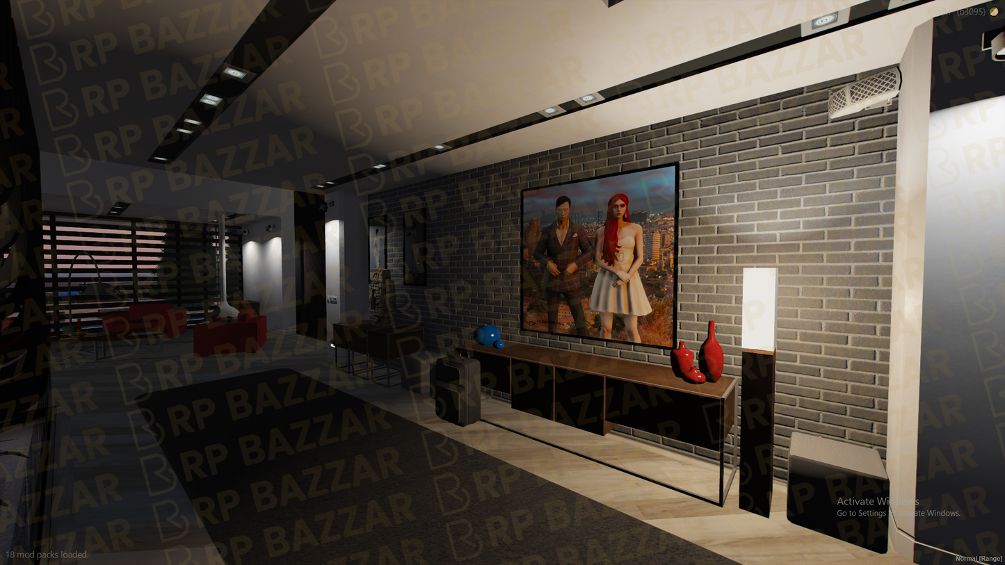 Tropical Mansion FiveM MLO — GTA RP Interior — ESX QB QBOX — RPBazzar