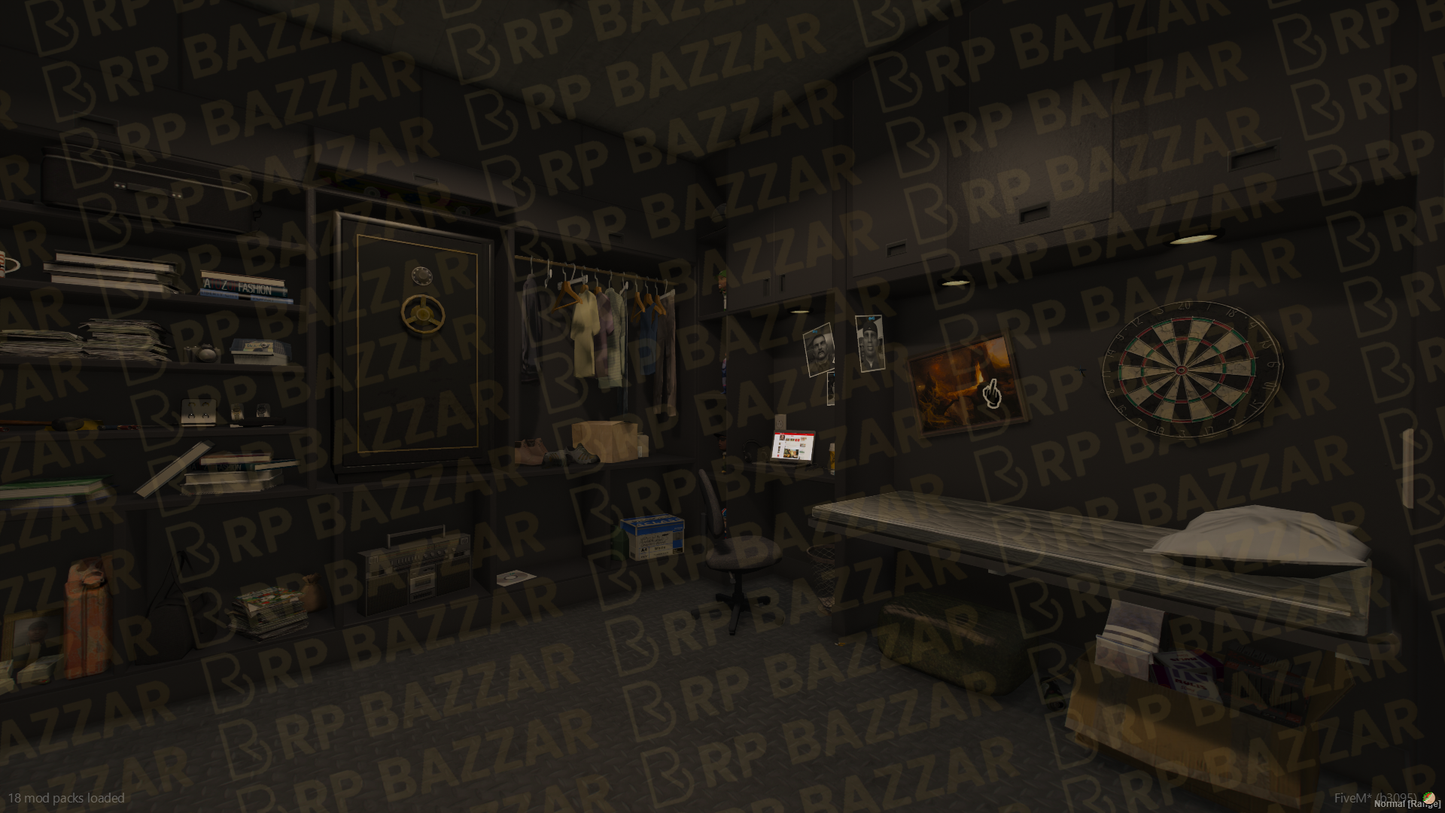 Secure Secret Location FiveM MLO — GTA RP Interior — ESX QB QBOX — RPBazzar