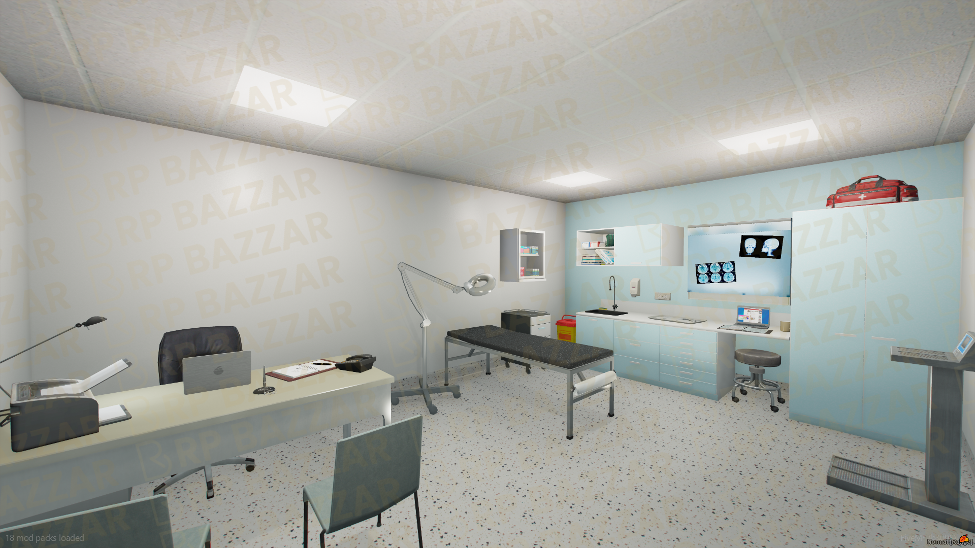 Pinecrest Hospital FiveM MLO — GTA RP Interior — ESX QB QBOX — RPBazzar
