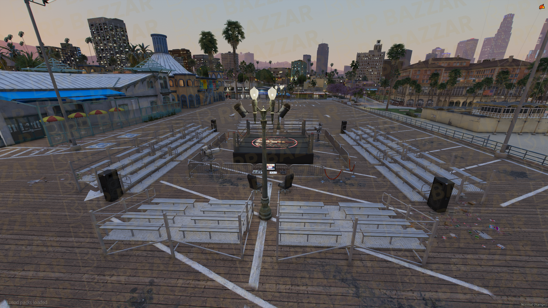 Combat Boxing Ring FiveM MLO — GTA RP Interior — ESX QB QBOX — RPBazzar