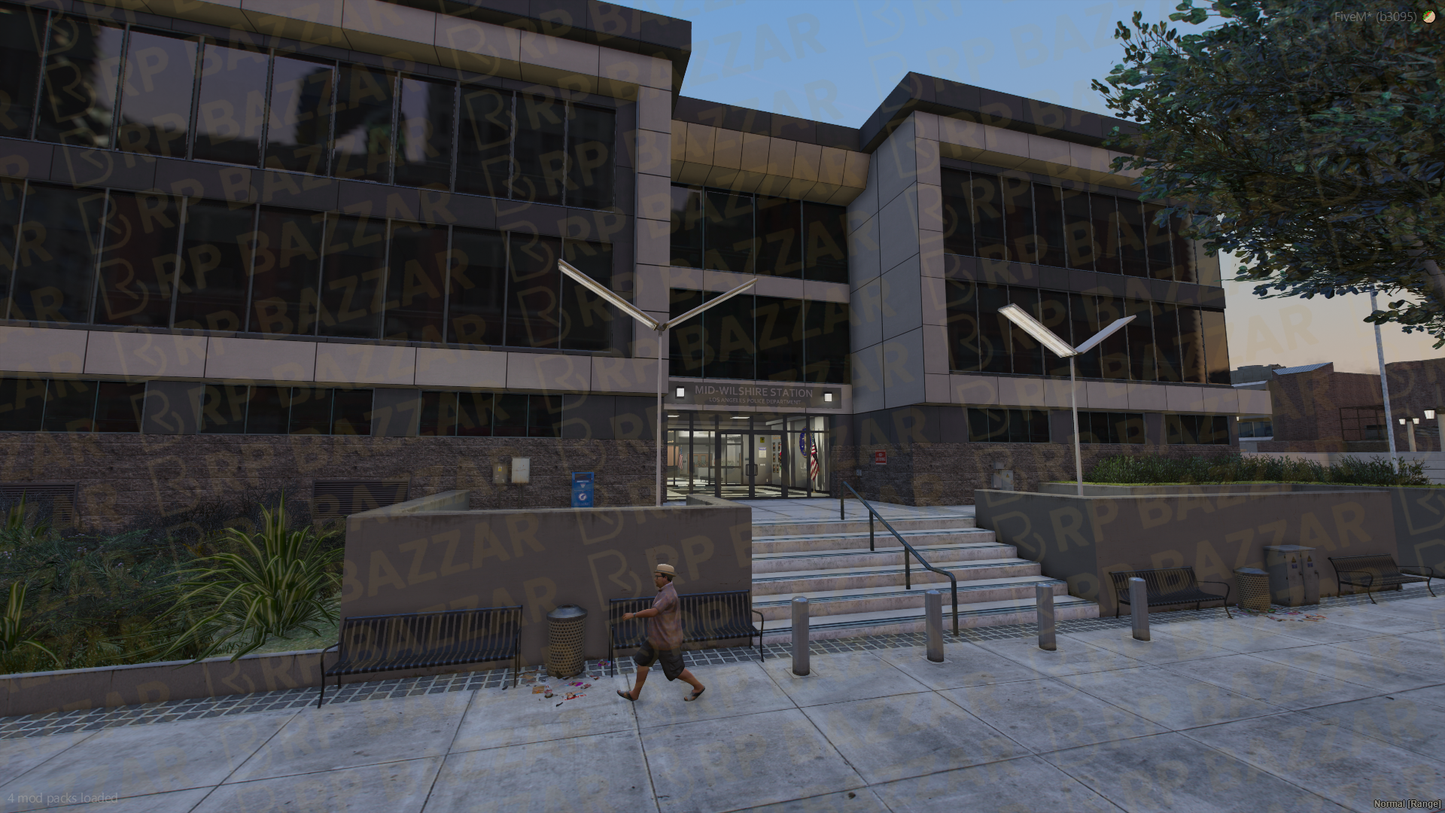 Central Police Station FiveM MLO — GTA RP Interior — ESX QB QBOX — RPBazzar