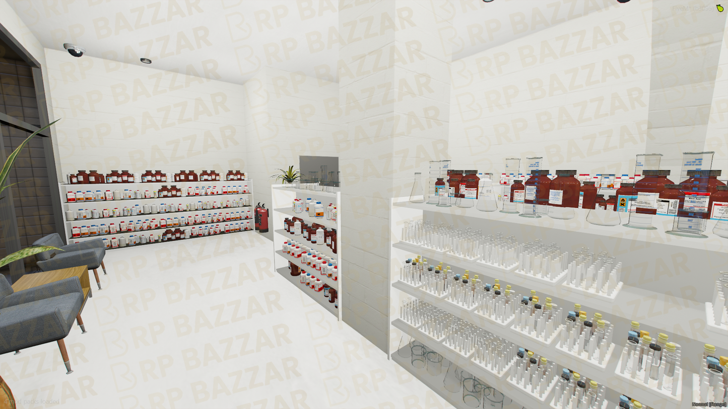 Corner Pharmacy FiveM MLO — GTA RP Interior — ESX QB QBOX — RPBazzar