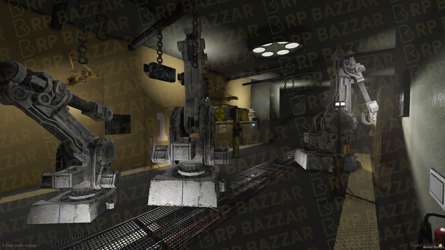 Airport Taxi Depot FiveM MLO — GTA RP Interior — ESX QB QBOX — RPBazzar