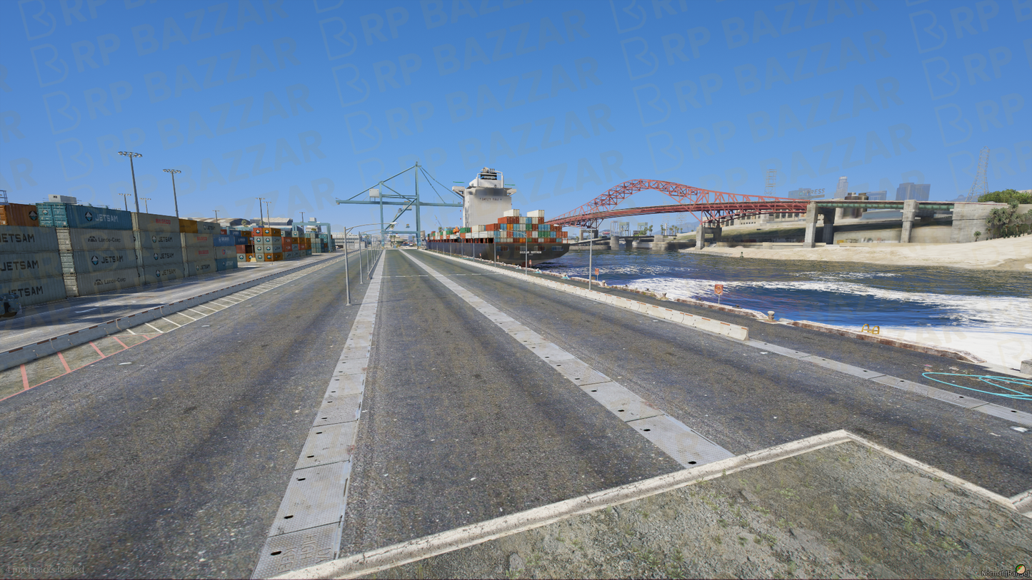 Urban Race Track FiveM MLO — GTA RP Interior — ESX QB QBOX — RPBazzar