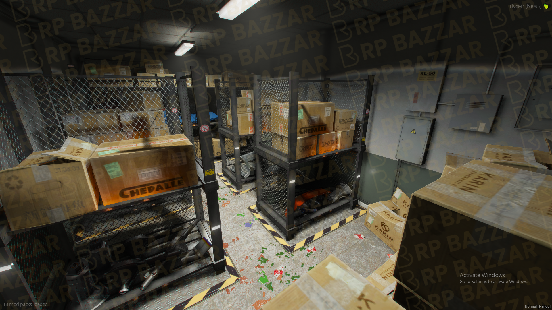 Rough Mechanic Shop FiveM MLO — GTA RP Interior — ESX QB QBOX — RPBazzar