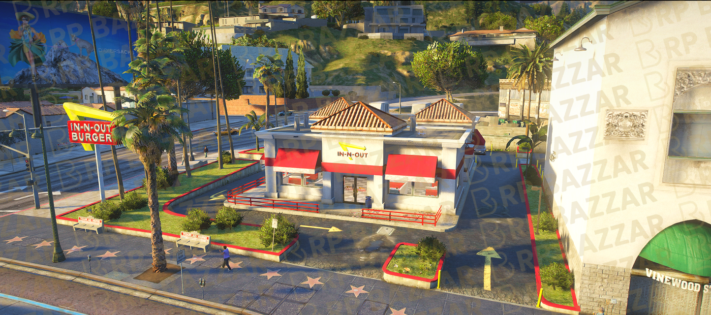 Urban Noodle Bar FiveM MLO — GTA RP Interior — ESX QB QBOX — RPBazzar