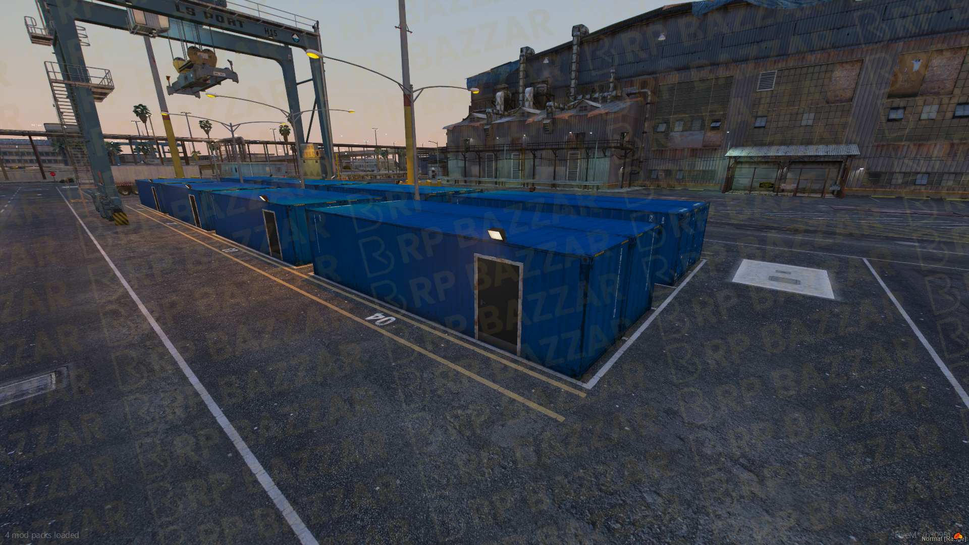 Massive Storage Room & Warehouse FiveM MLO — GTA RP Interior — ESX QB QBOX — RPBazzar