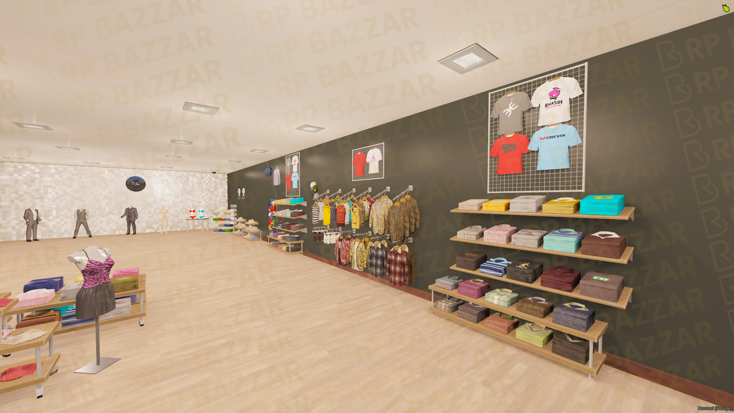 Bustling Legion Square FiveM MLO — GTA RP Interior — ESX QB QBOX — RPBazzar