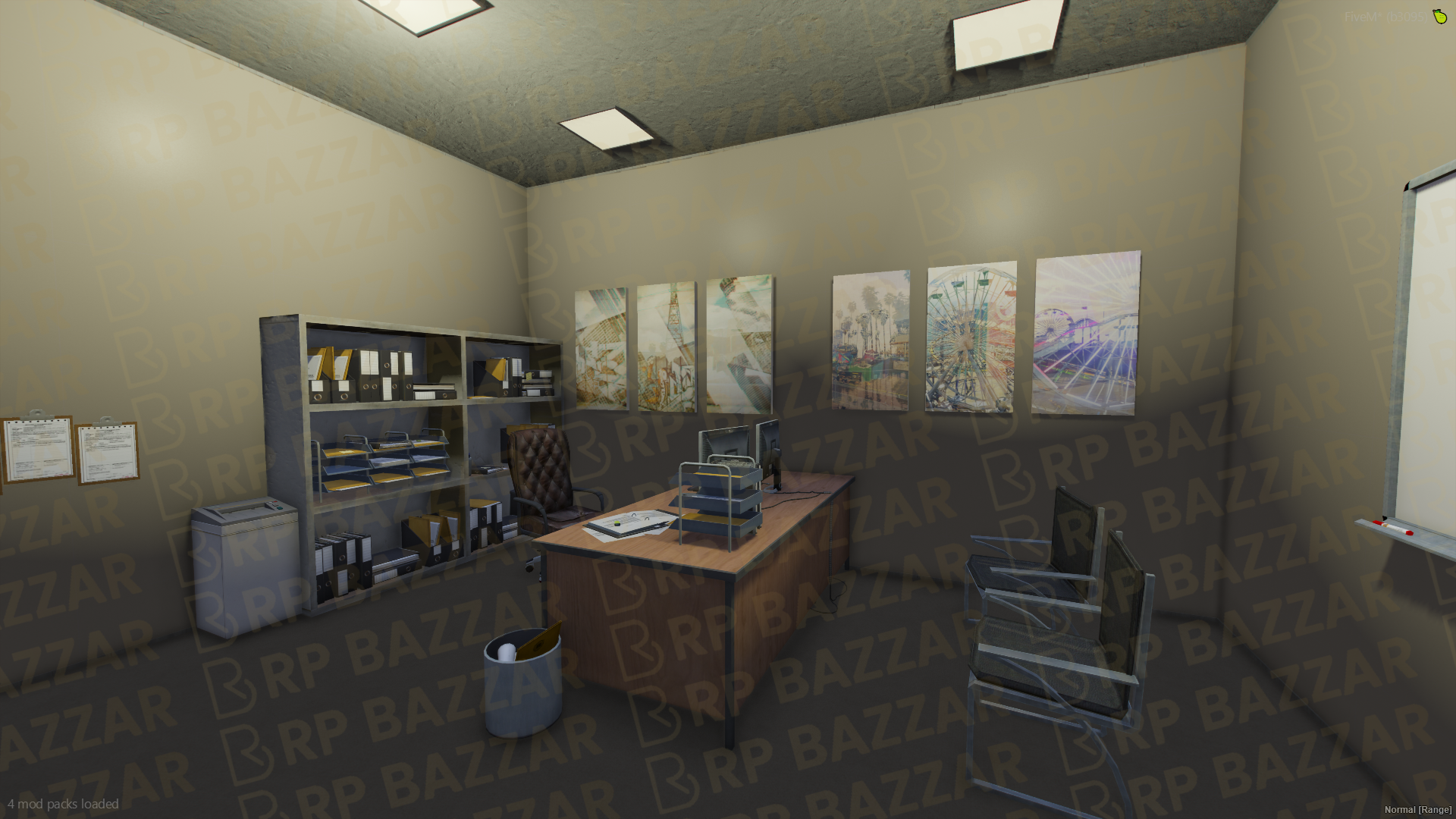 District Police Station FiveM MLO — GTA RP Interior — ESX QB QBOX — RPBazzar