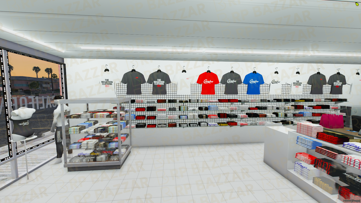Modern 24-7 Store FiveM MLO — GTA RP Interior — ESX QB QBOX — RPBazzar