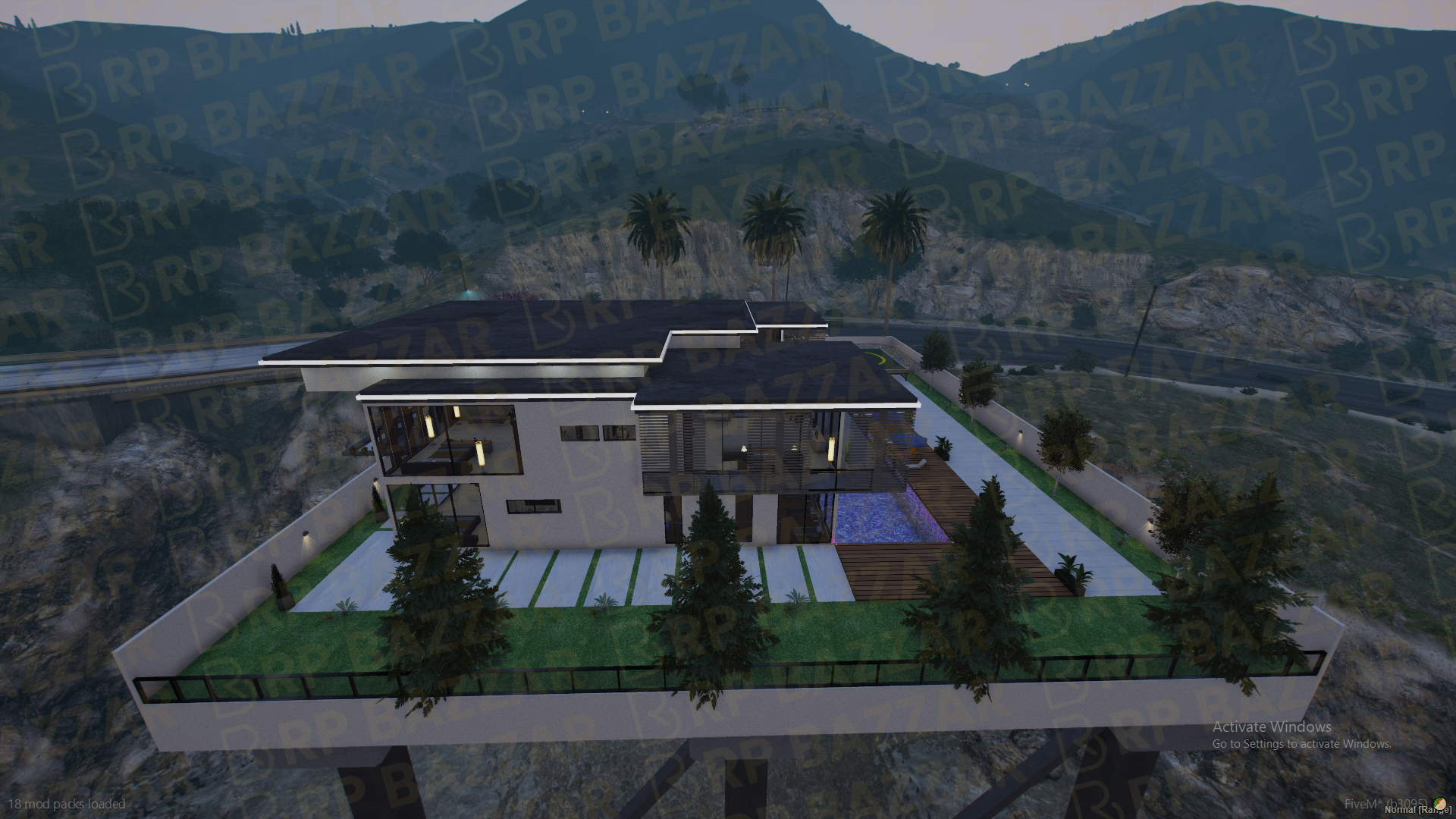 Gothic Mansion FiveM MLO — GTA RP Interior — ESX QB QBOX — RPBazzar
