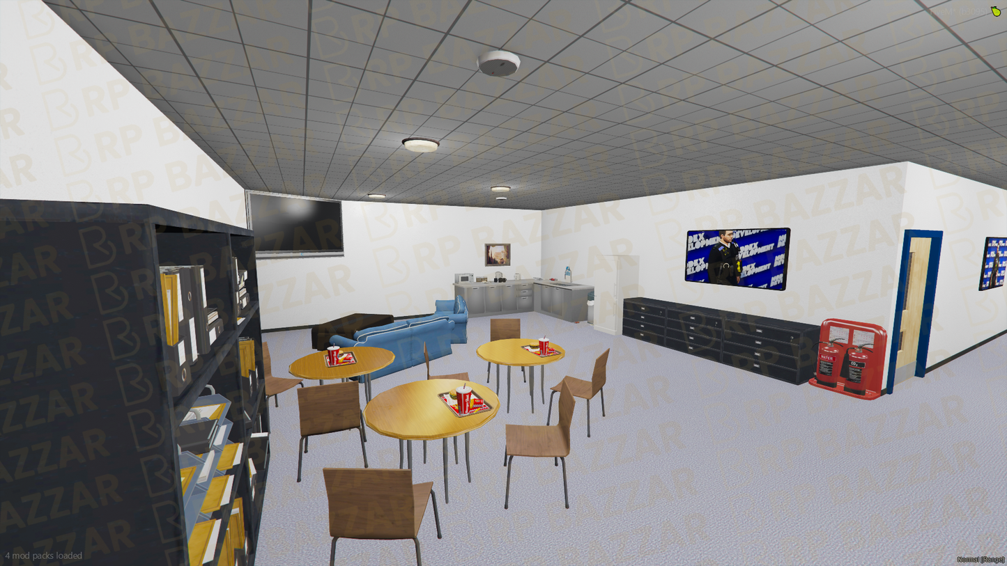 Old Police Station FiveM MLO — GTA RP Interior — ESX QB QBOX — RPBazzar