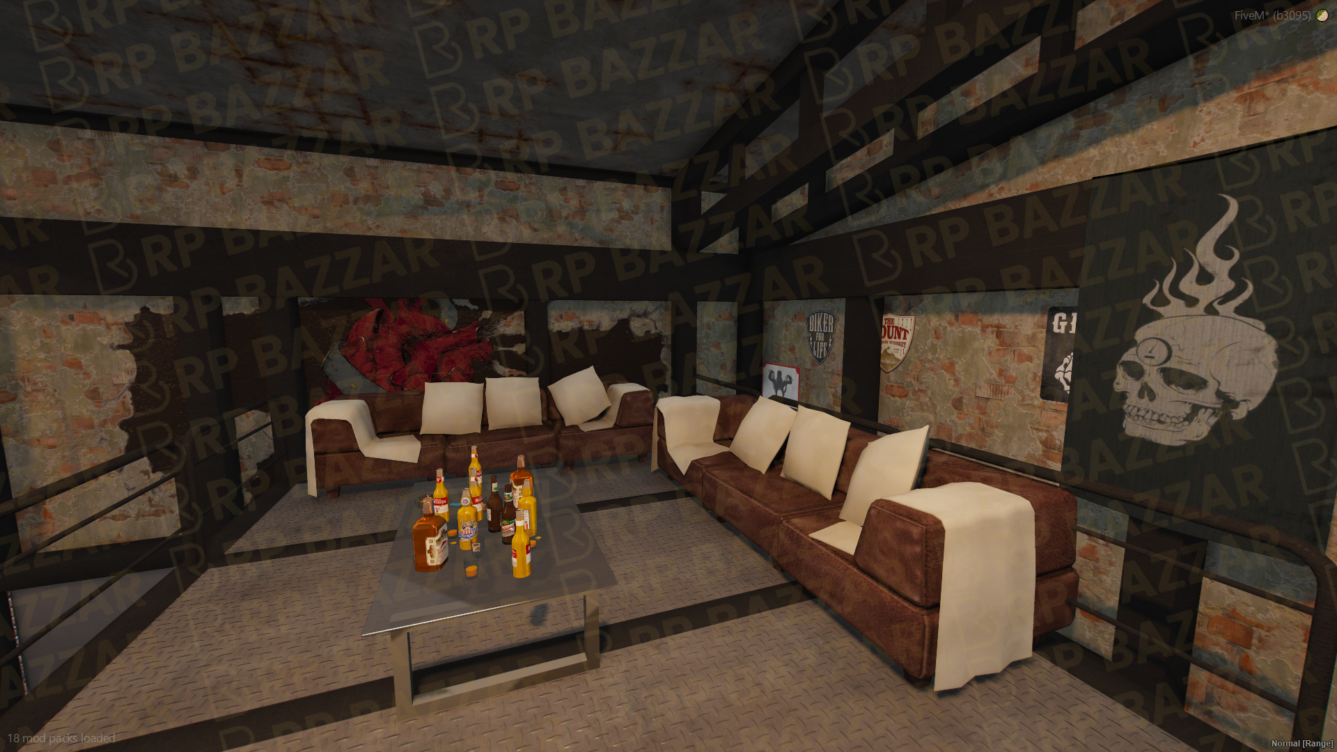 Industrial Mechanic Shop FiveM MLO — GTA RP Interior — ESX QB QBOX — RPBazzar