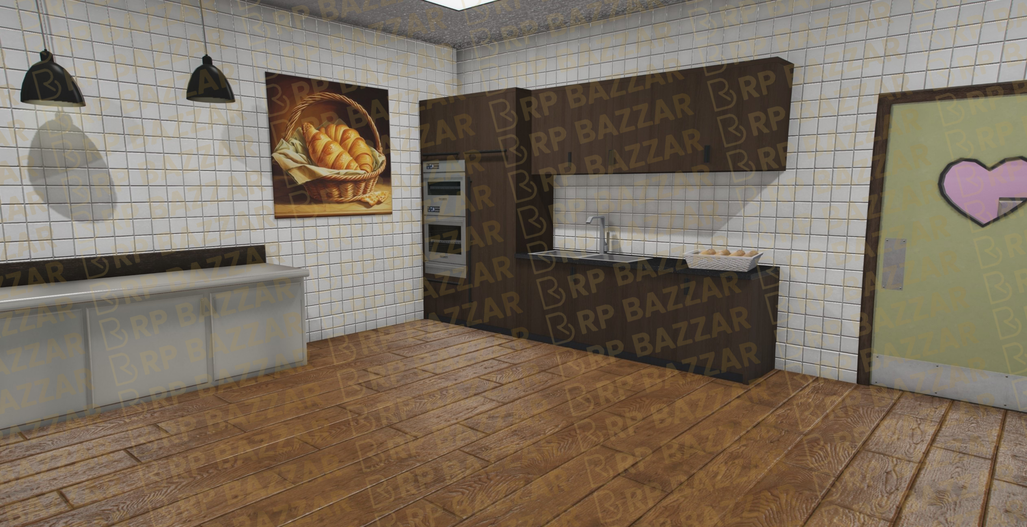 Vintage Diner FiveM MLO — GTA RP Interior — ESX QB QBOX — RPBazzar