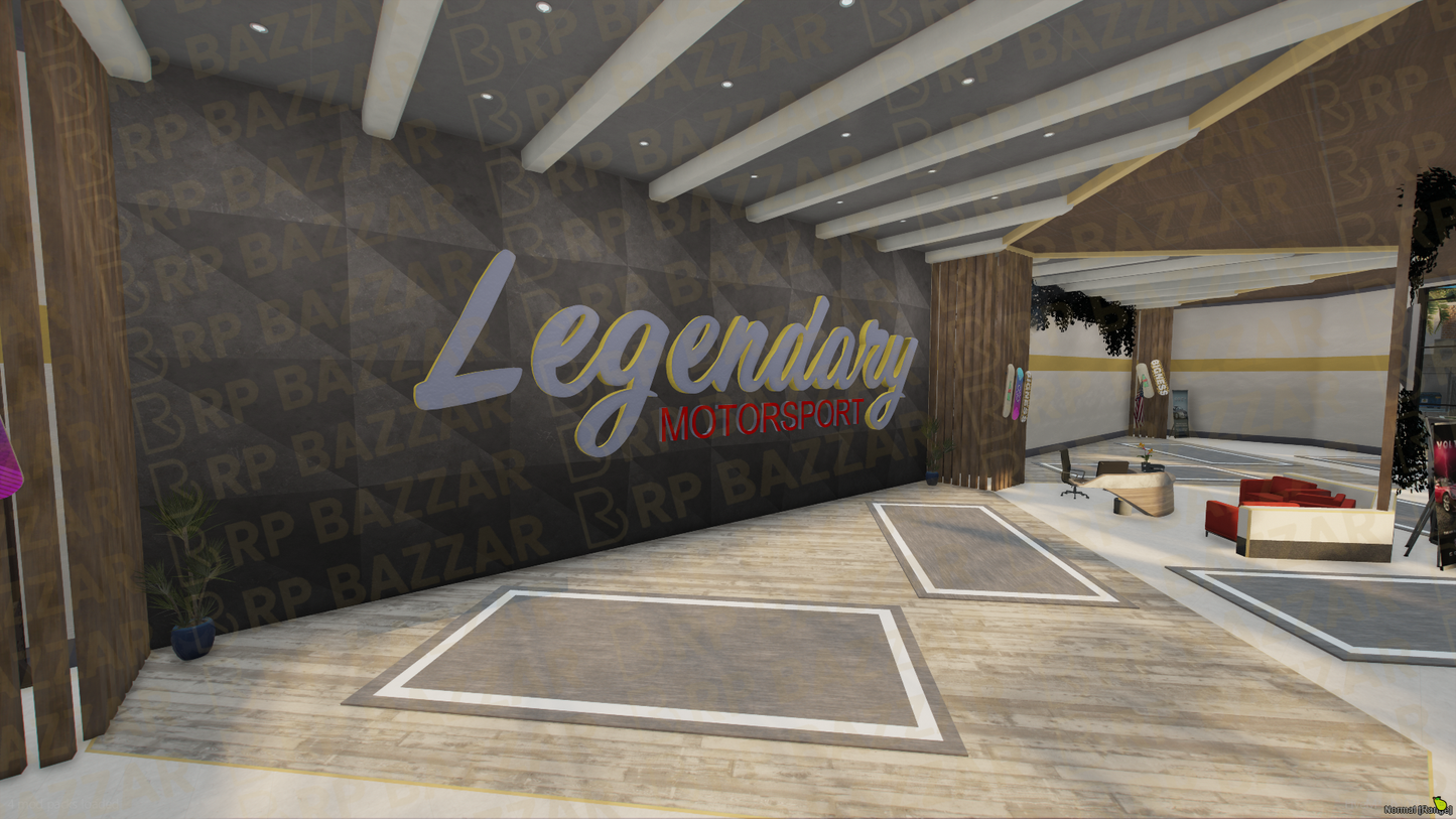 Stealth Vehicle Shop FiveM MLO — GTA RP Interior — ESX QB QBOX — RPBazzar