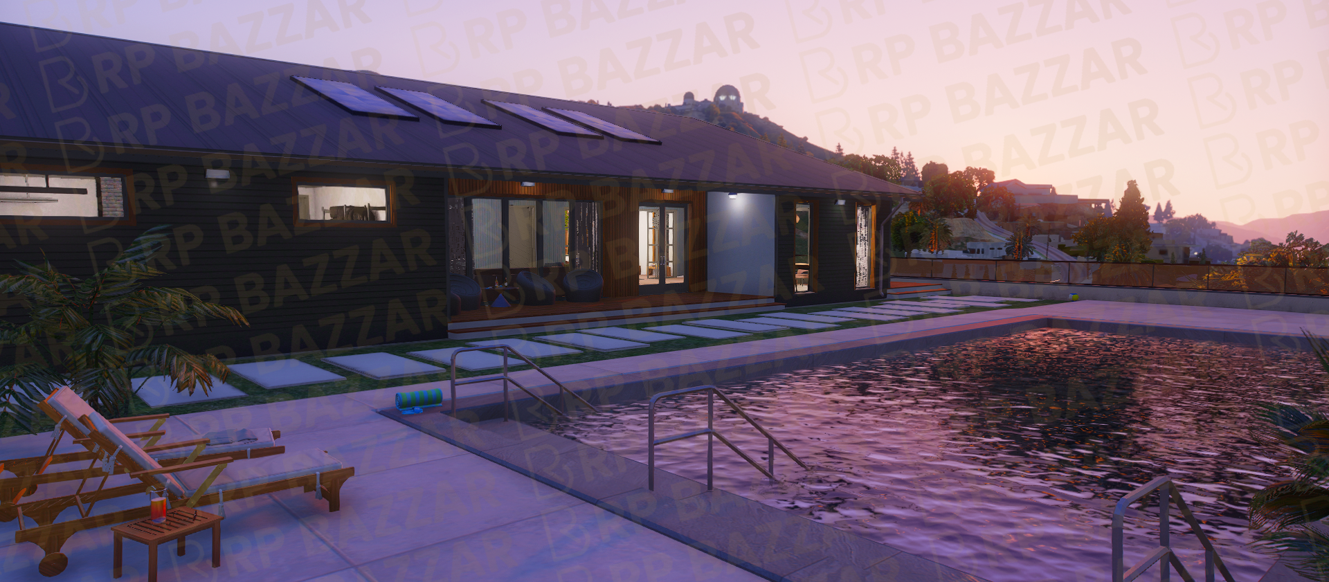 Tropical House FiveM MLO — GTA RP Interior — ESX QB QBOX — RPBazzar
