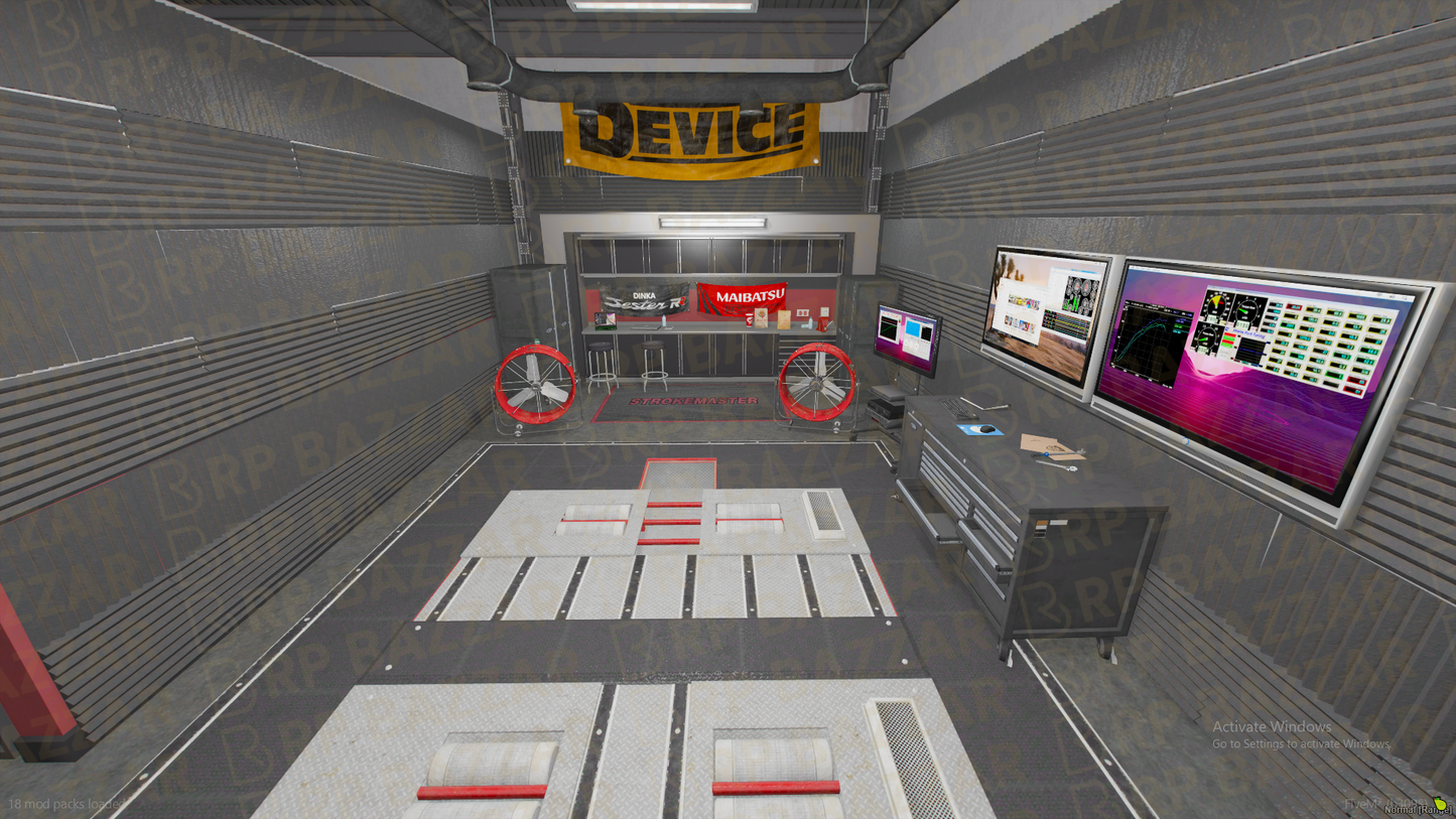 Off-Road Mechanic Shop FiveM MLO — GTA RP Interior — ESX QB QBOX — RPBazzar