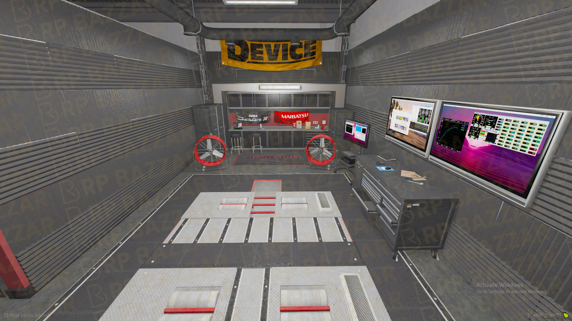 Off-Road Mechanic Shop FiveM MLO — GTA RP Interior — ESX QB QBOX — RPBazzar