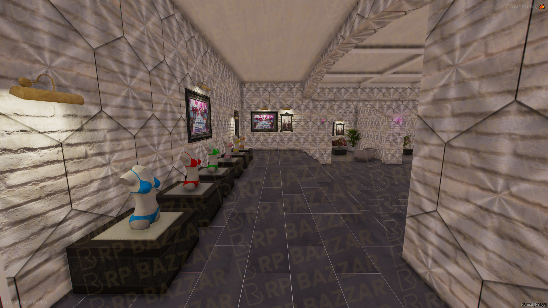 Vintage Clothing Store FiveM MLO — GTA RP Interior — ESX QB QBOX — RPBazzar