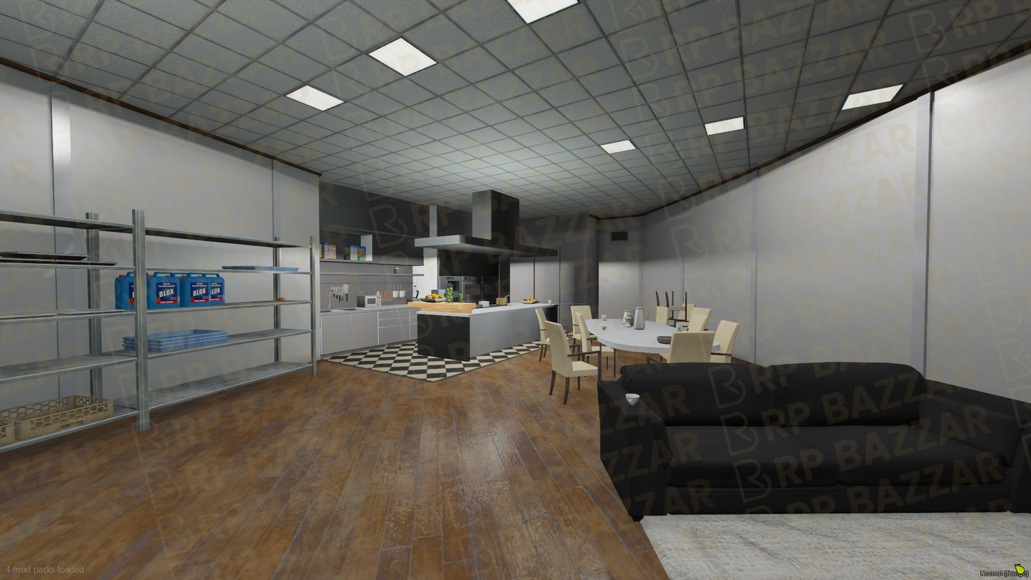 Central Fire Department FiveM MLO — GTA RP Interior — ESX QB QBOX — RPBazzar