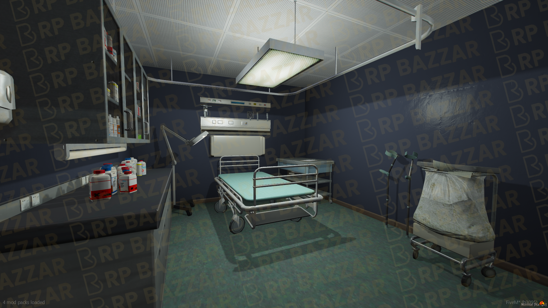 Patrol Police Station FiveM MLO — GTA RP Interior — ESX QB QBOX — RPBazzar
