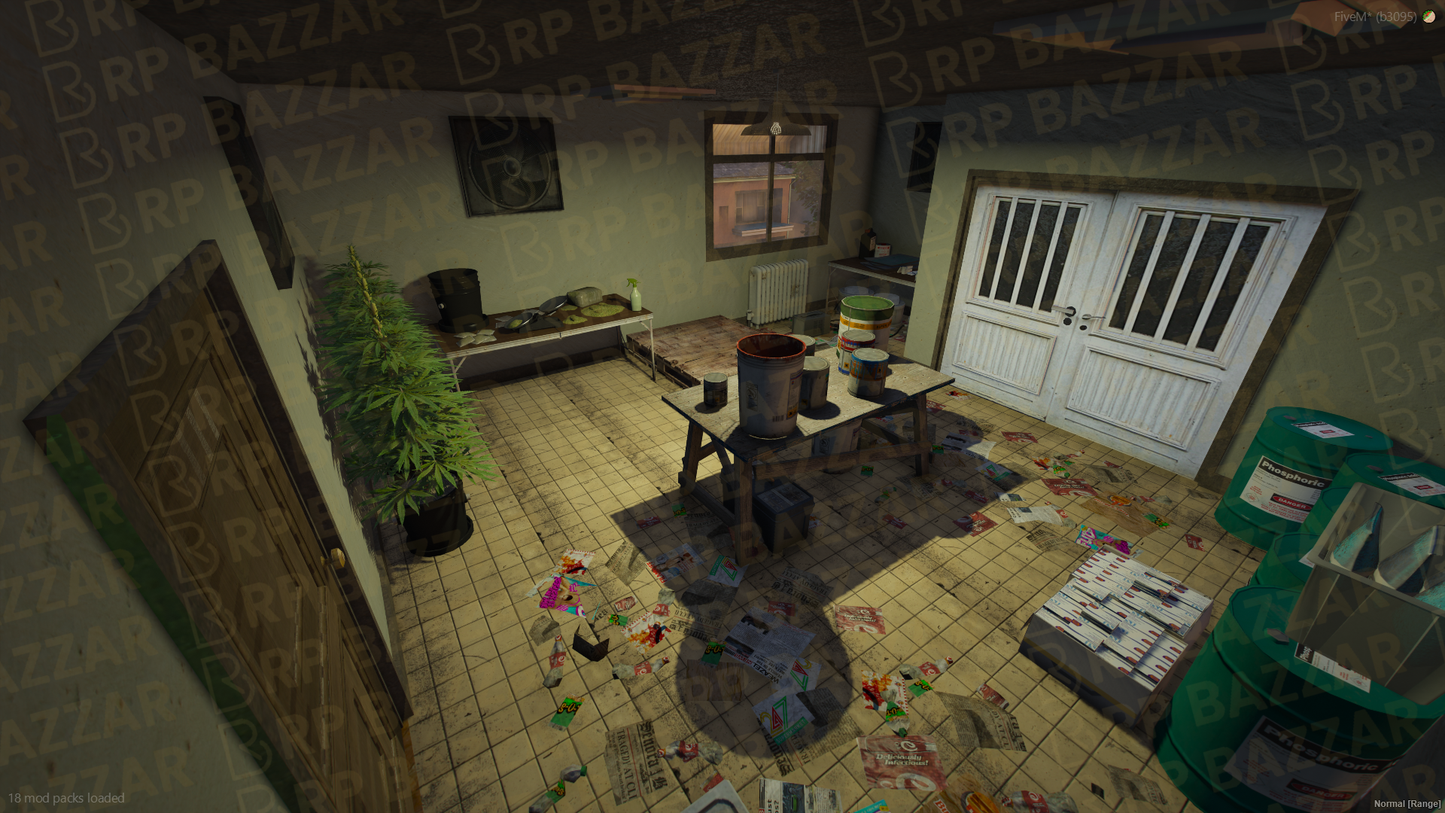 Outlaw Gang Hood FiveM MLO — GTA RP Interior — ESX QB QBOX — RPBazzar