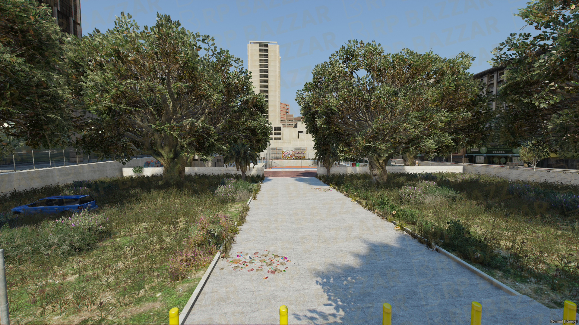 Urban Legion Square FiveM MLO — GTA RP Interior — ESX QB QBOX — RPBazzar