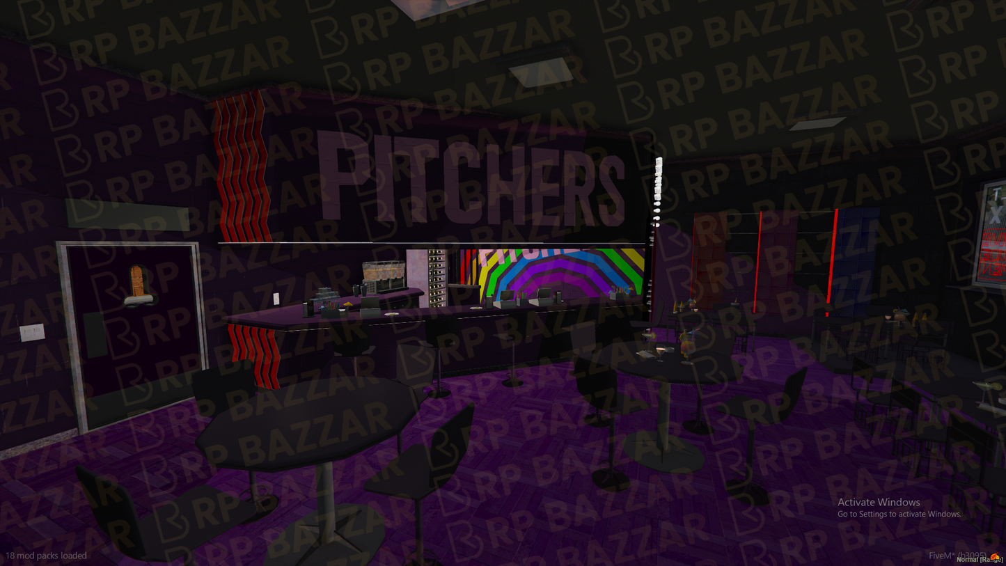 Midnight Bar FiveM MLO — GTA RP Interior — ESX QB QBOX — RPBazzar