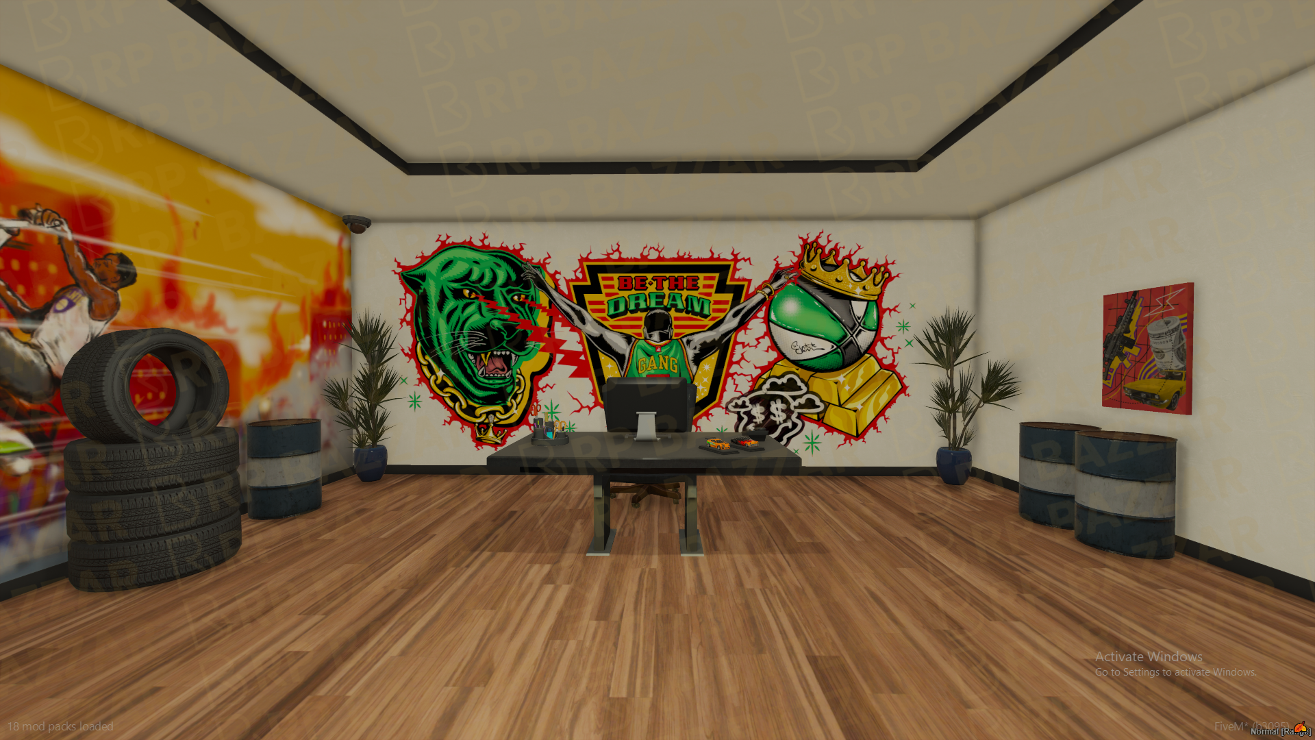Turbo Mechanic Shop FiveM MLO — GTA RP Interior — ESX QB QBOX — RPBazzar