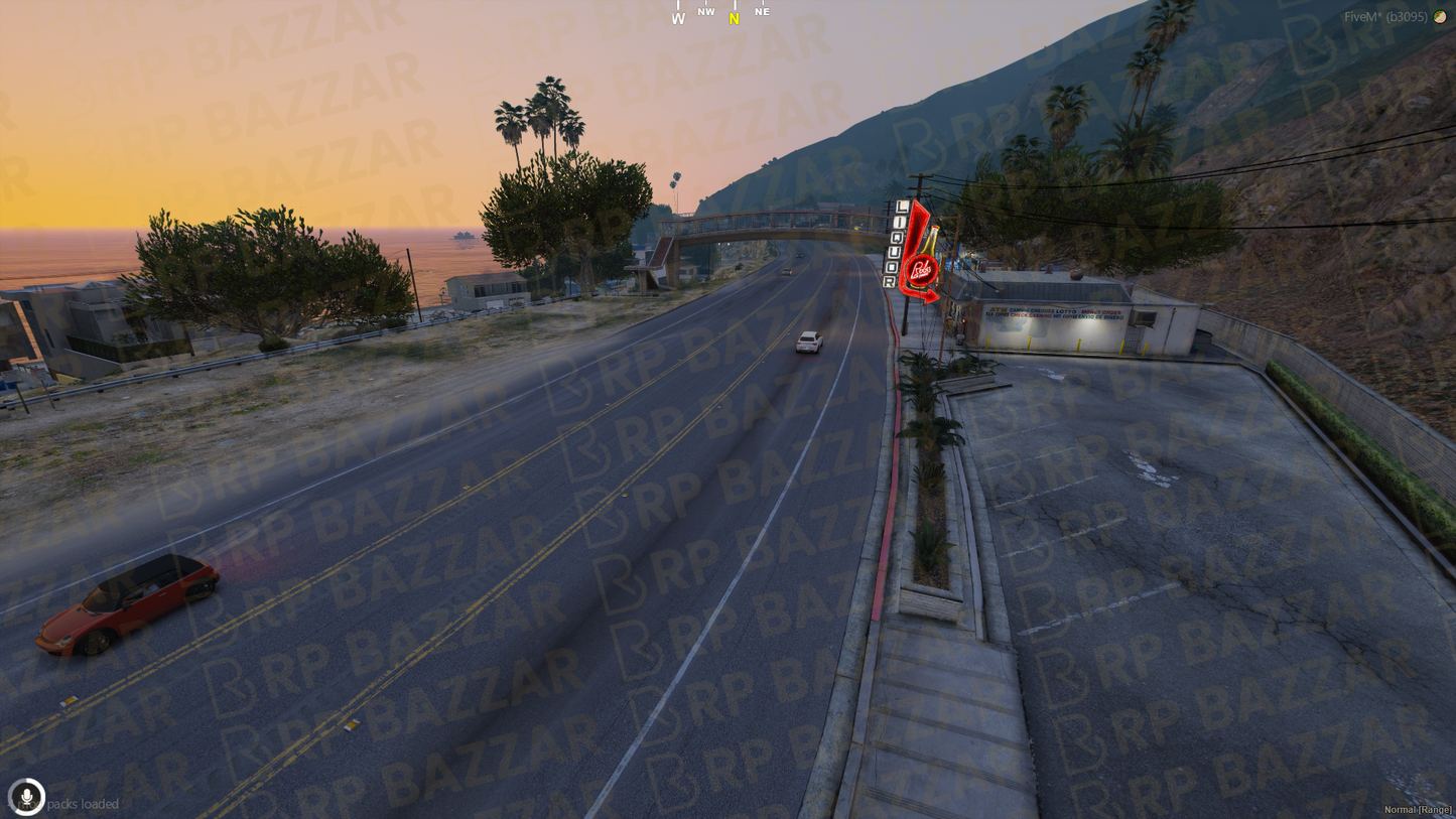 Coastal Road FiveM MLO — GTA RP Interior — ESX QB QBOX — RPBazzar