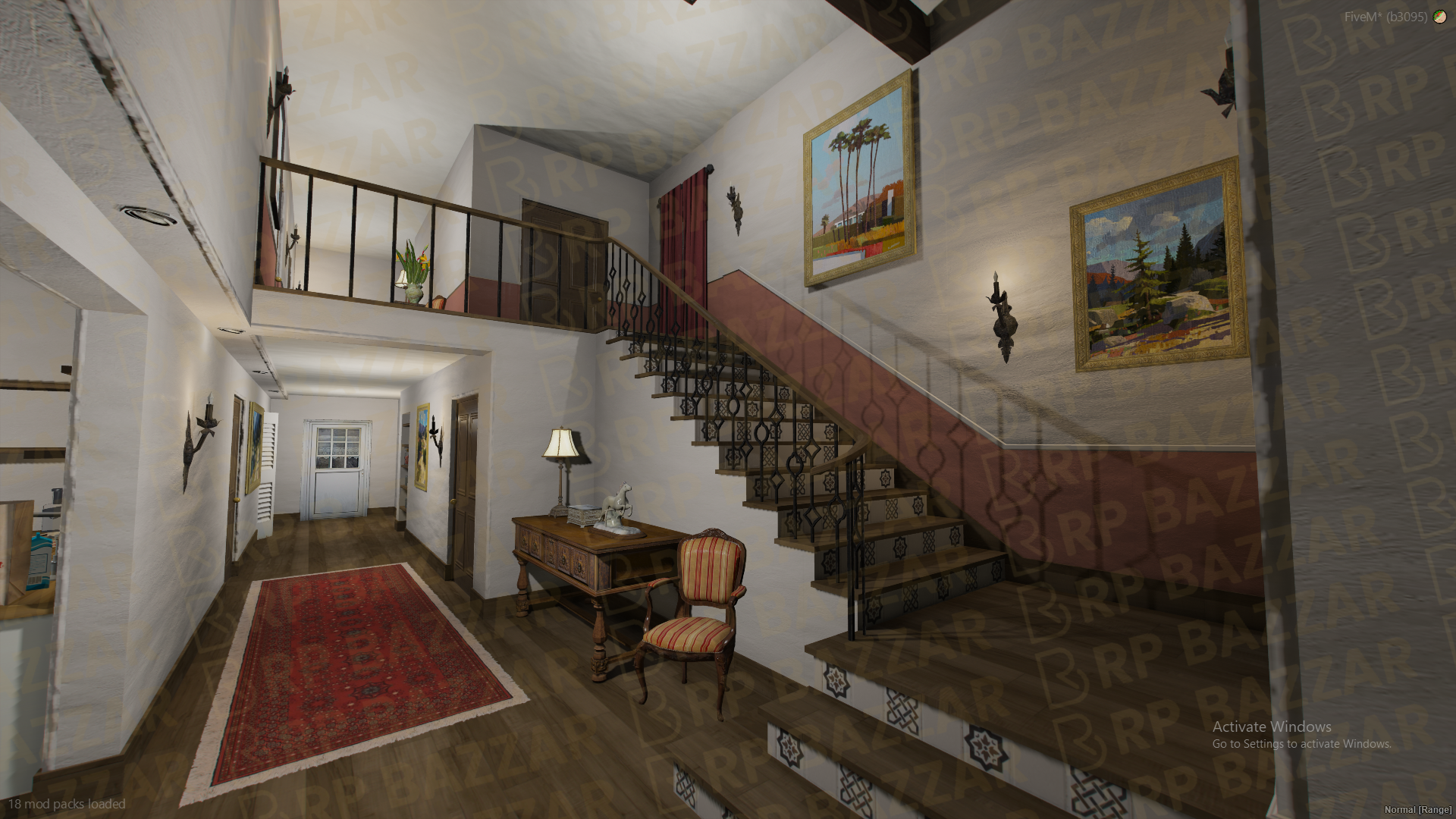 Neon House FiveM MLO — GTA RP Interior — ESX QB QBOX — RPBazzar