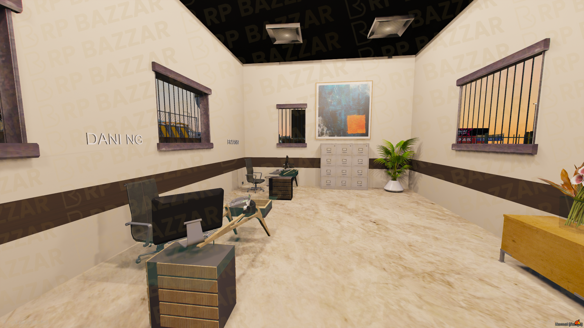 Night Race Track FiveM MLO — GTA RP Interior — ESX QB QBOX — RPBazzar