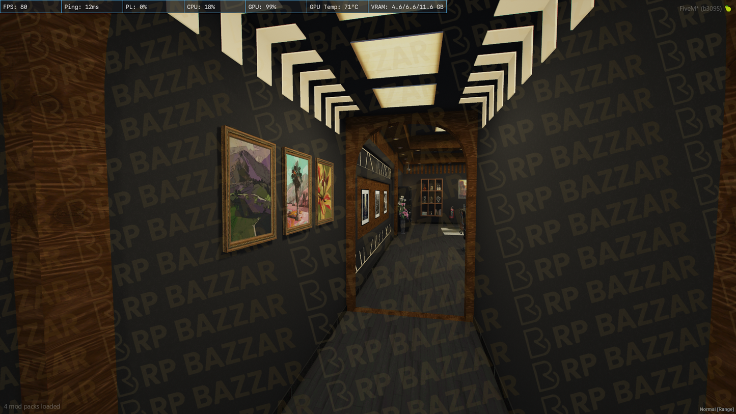 Luxury Office FiveM MLO — GTA RP Interior — ESX QB QBOX — RPBazzar