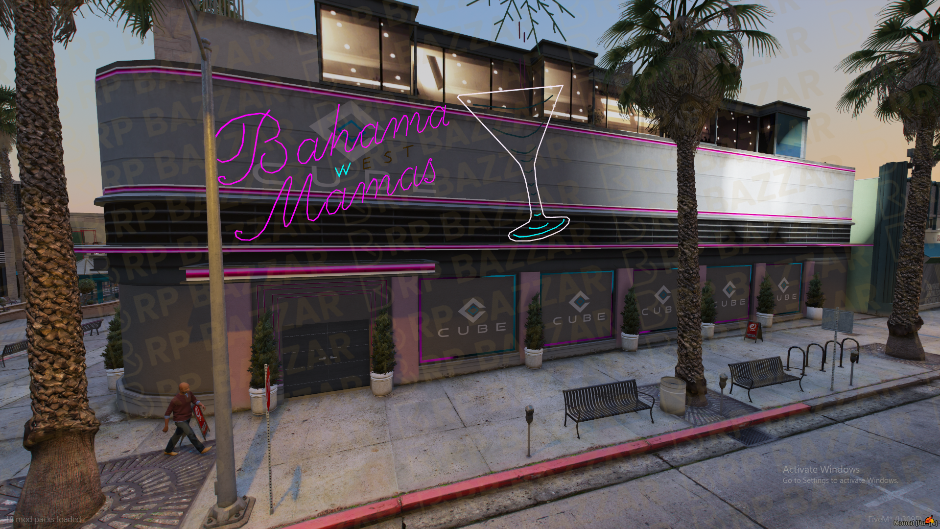Dark Nightclub FiveM MLO — GTA RP Interior — ESX QB QBOX — RPBazzar