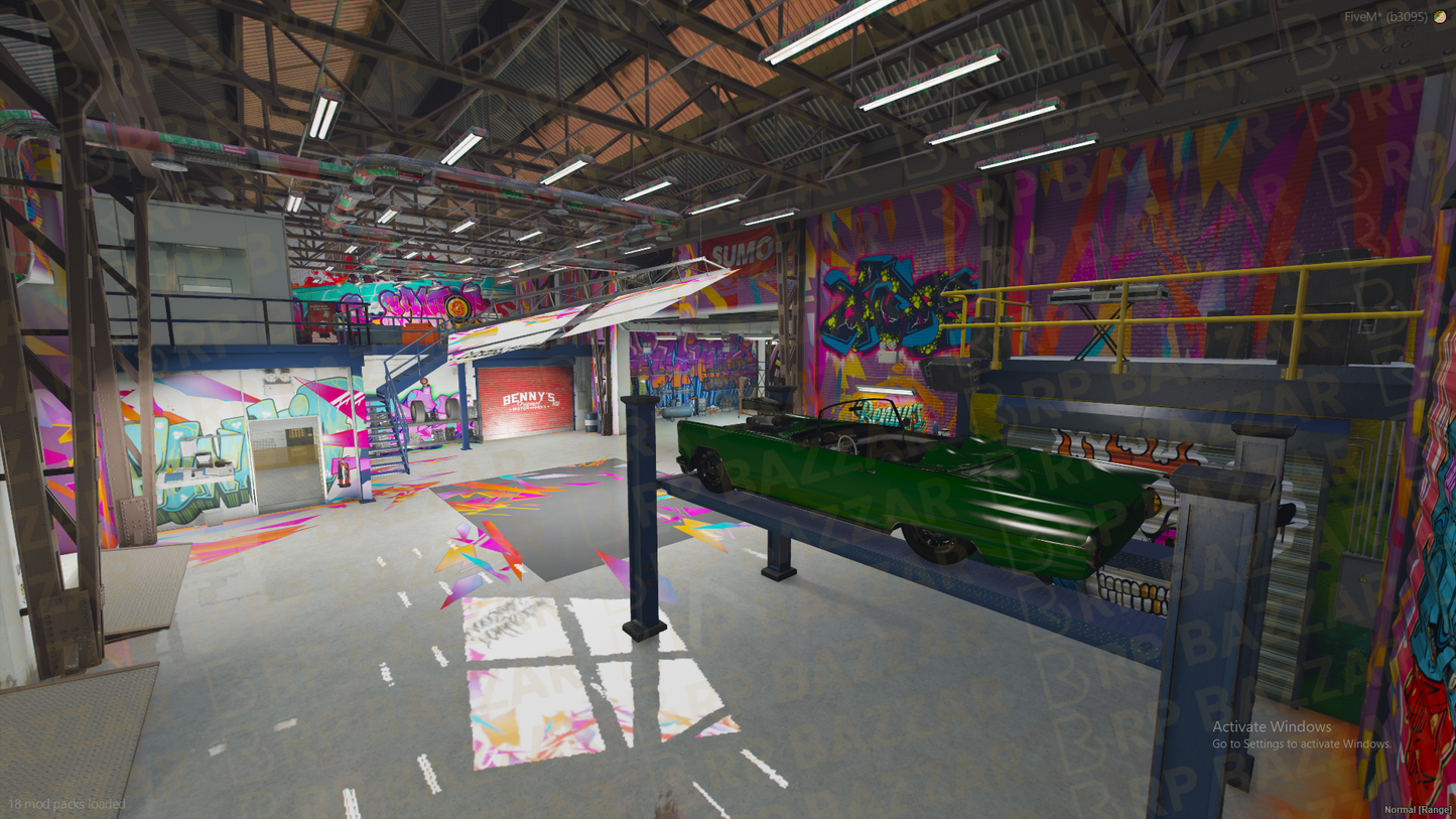030.Mechanic Shops FiveM MLO — rpbazzar