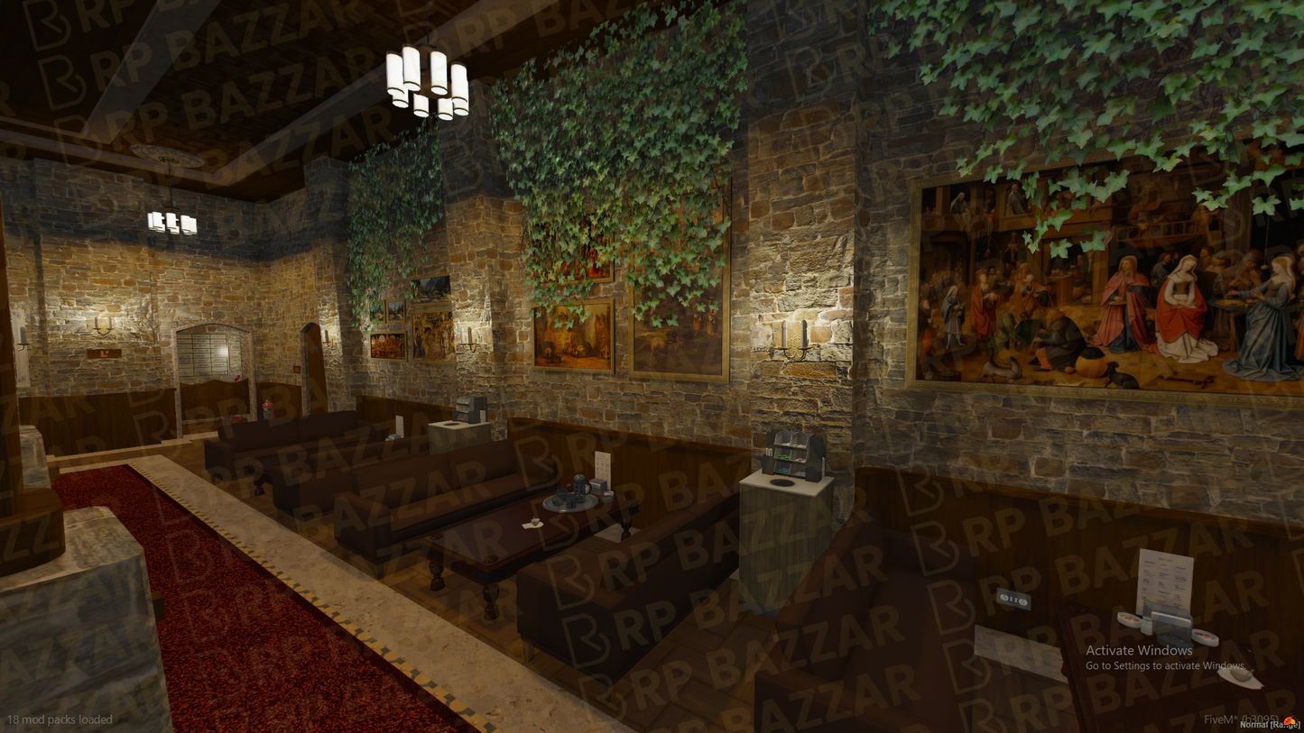 Immersive Diner FiveM MLO — GTA RP Interior — ESX QB QBOX — RPBazzar