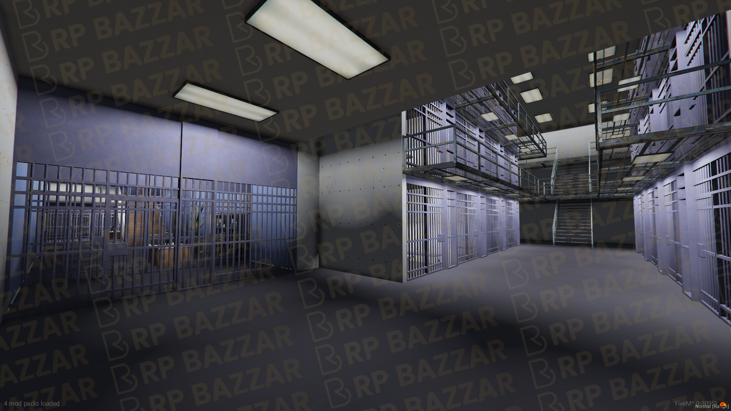 County Prison FiveM MLO — GTA RP Interior — ESX QB QBOX — RPBazzar