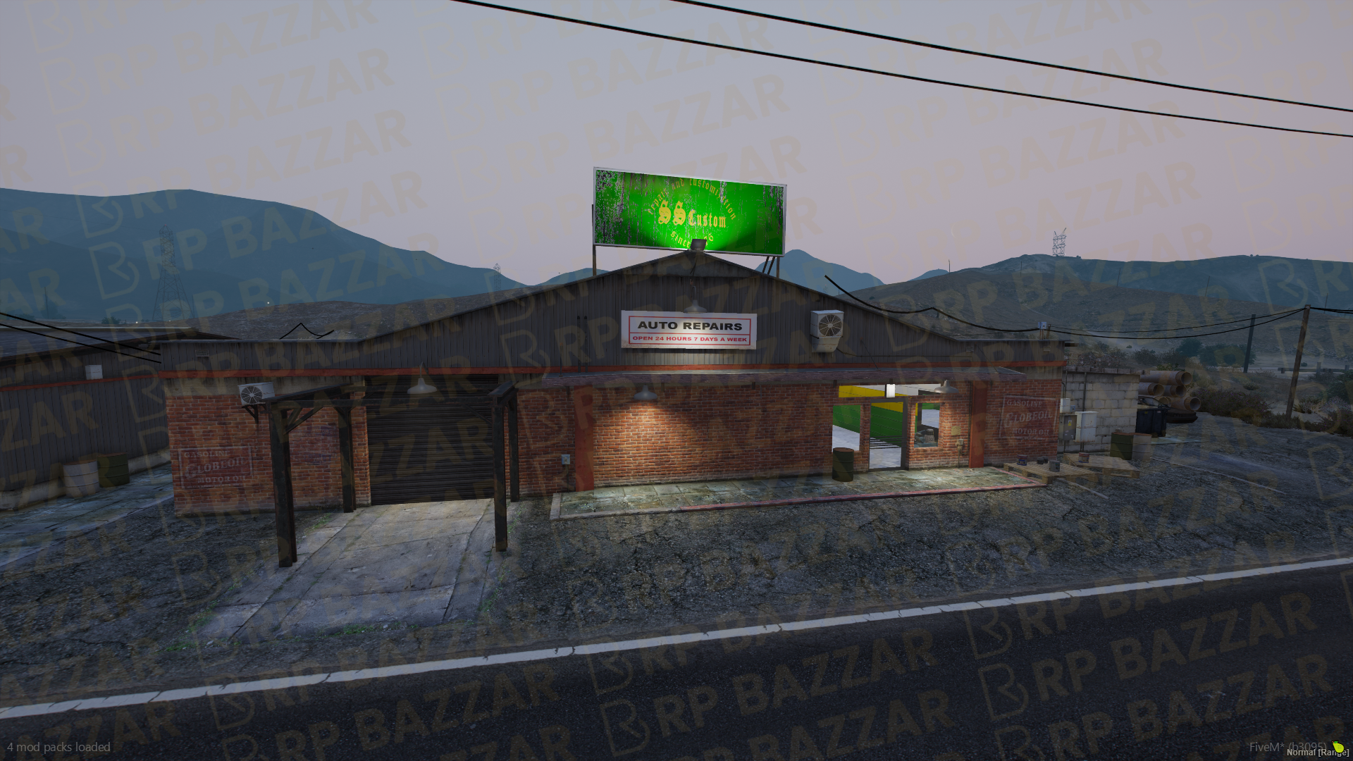 Modern Repair Station FiveM MLO — GTA RP Interior — ESX QB QBOX — RPBazzar