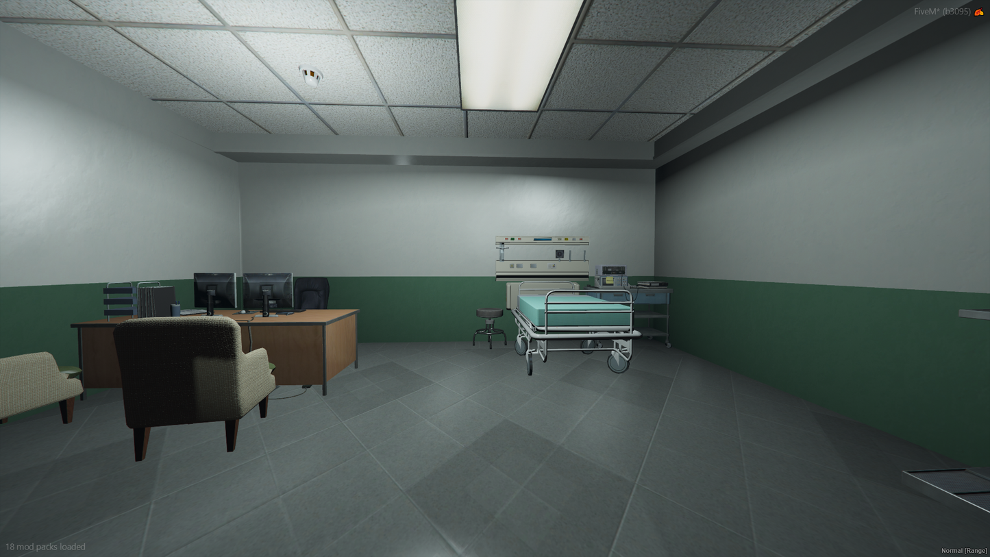 Community Hospital FiveM MLO — GTA RP Interior — ESX QB QBOX — RPBazzar