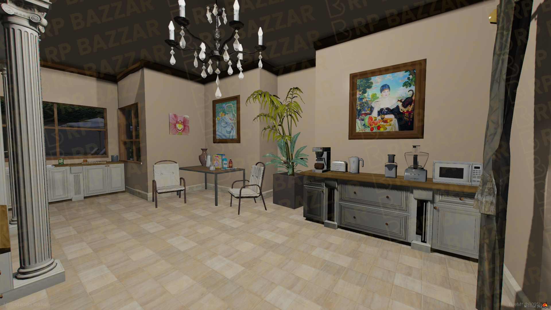 Lavish House FiveM MLO — GTA RP Interior — ESX QB QBOX — RPBazzar