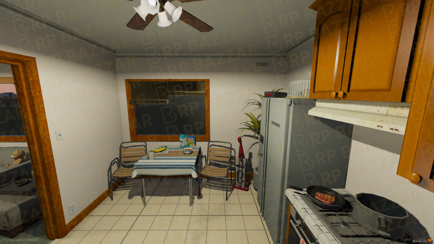Custom House FiveM MLO — GTA RP Interior — ESX QB QBOX — RPBazzar