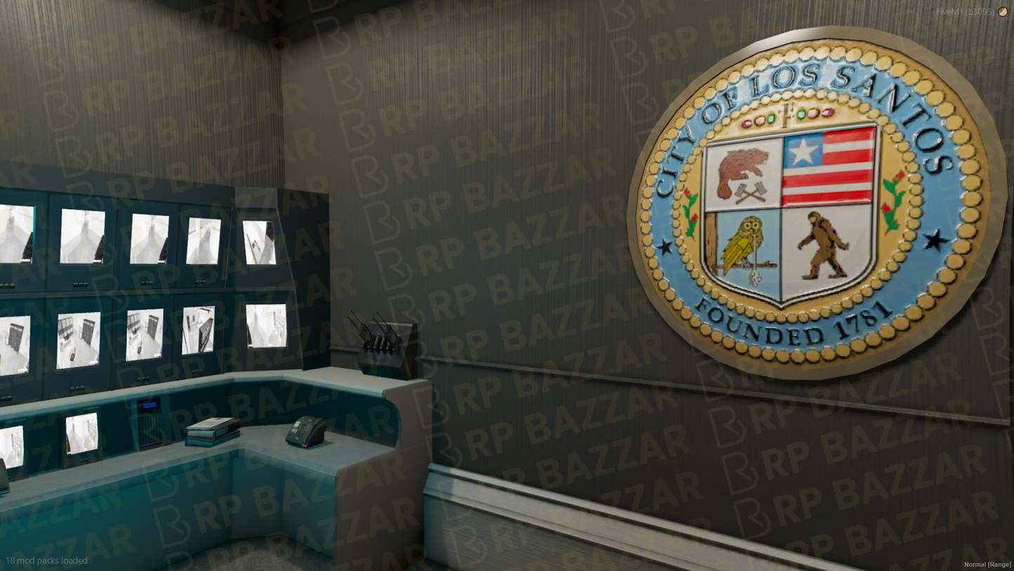 Neoclassical City Hall FiveM MLO — GTA RP Interior — ESX QB QBOX — RPBazzar