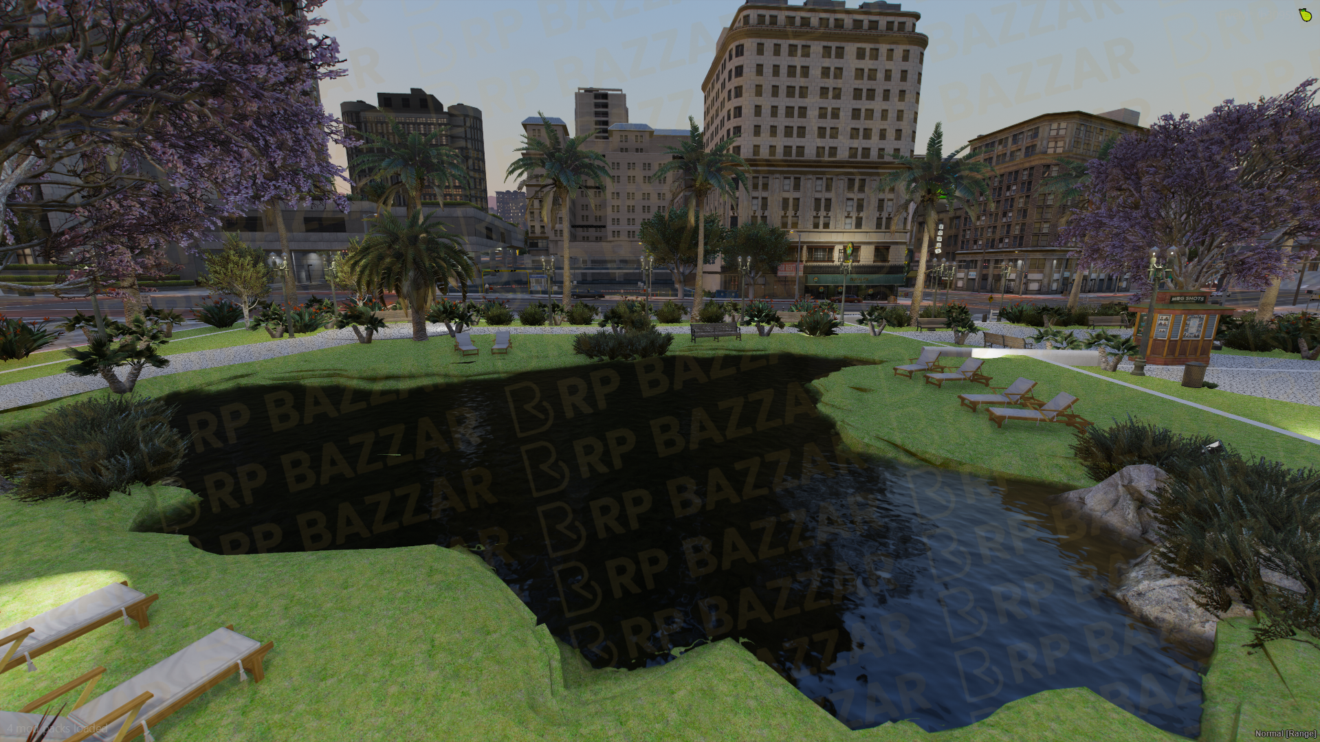 Classic Legion Square FiveM MLO — GTA RP Interior — ESX QB QBOX — RPBazzar