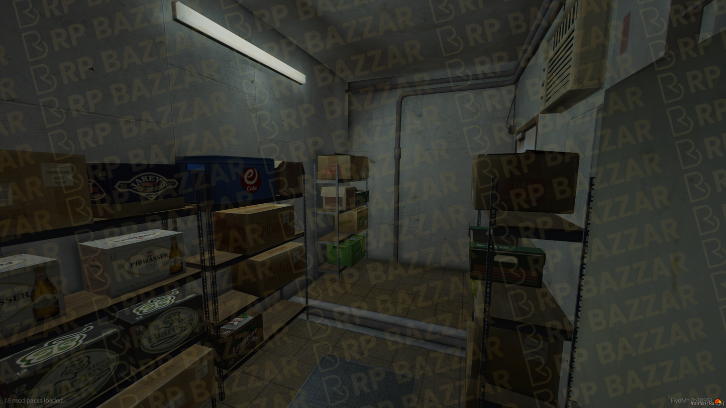 Express Gas Station FiveM MLO — GTA RP Interior — ESX QB QBOX — RPBazzar