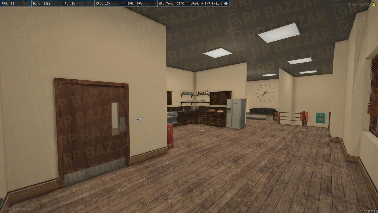 Startup Office FiveM MLO — GTA RP Interior — ESX QB QBOX — RPBazzar