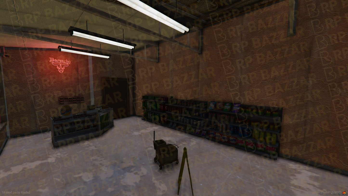 Underground Secret Place FiveM MLO — GTA RP Interior — ESX QB QBOX — RPBazzar