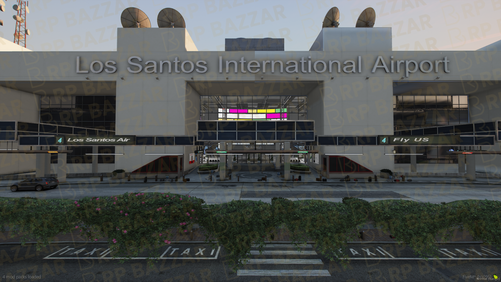 Busy Airport FiveM MLO — GTA RP Interior — ESX QB QBOX — RPBazzar