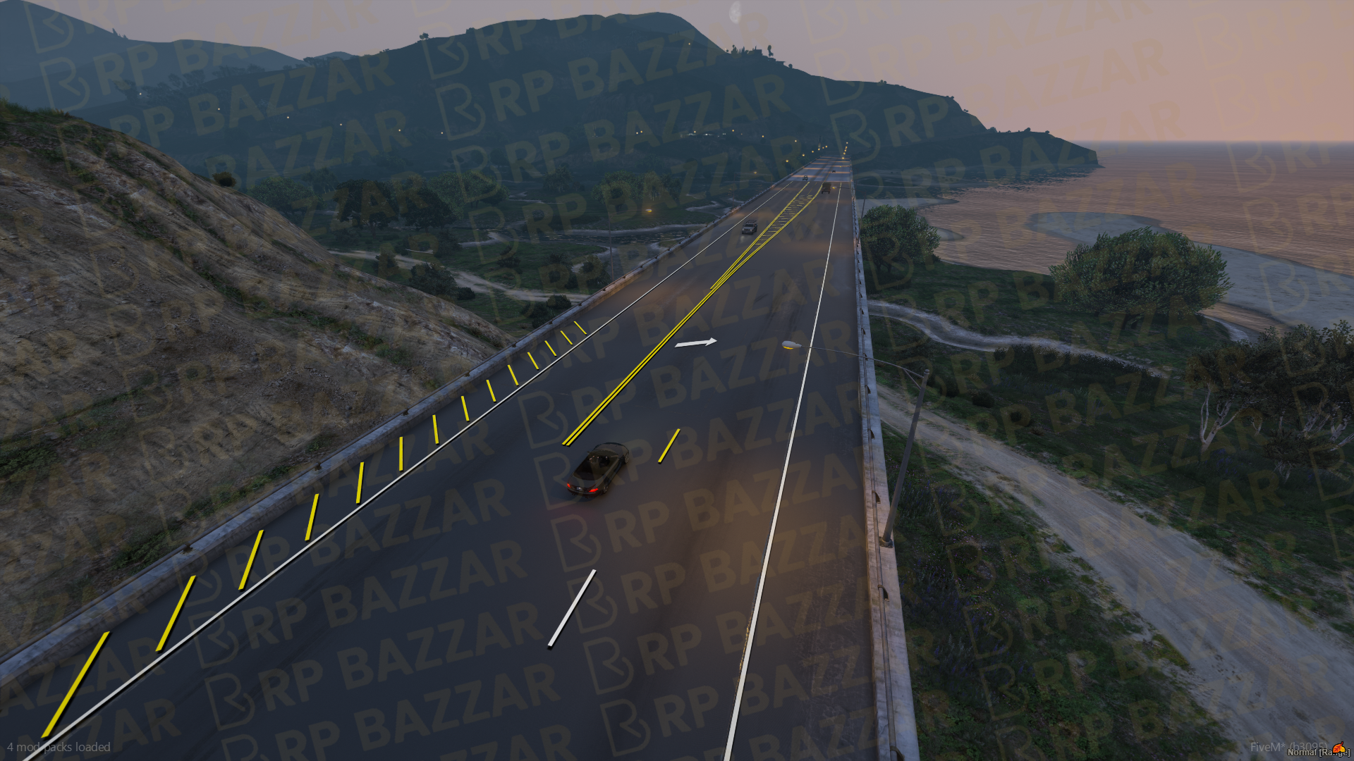 Scenic Road FiveM MLO — GTA RP Road Map — ESX QB QBOX — RPBazzar