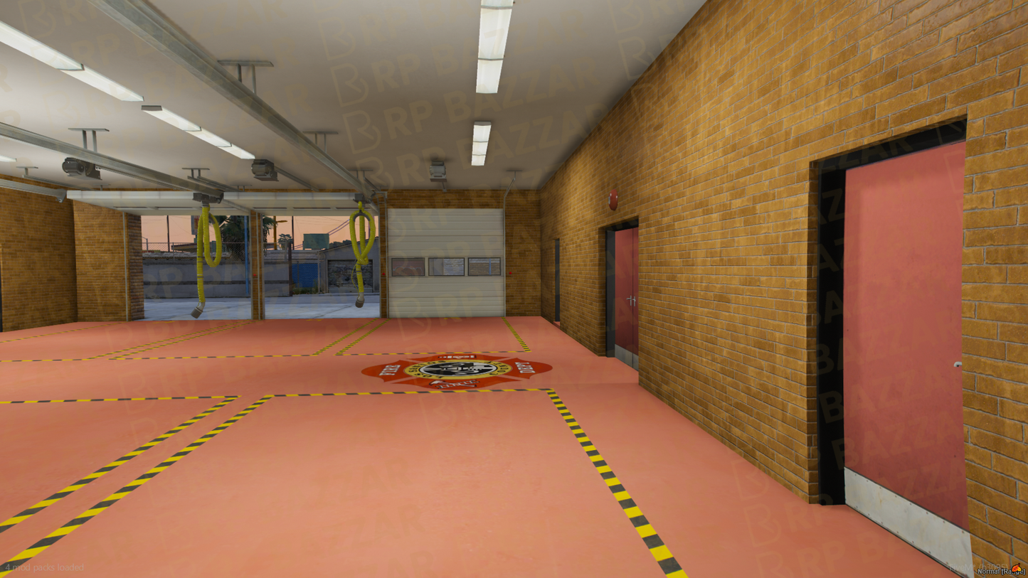 Suburban Fire Department FiveM MLO — GTA RP Interior — ESX QB QBOX — RPBazzar